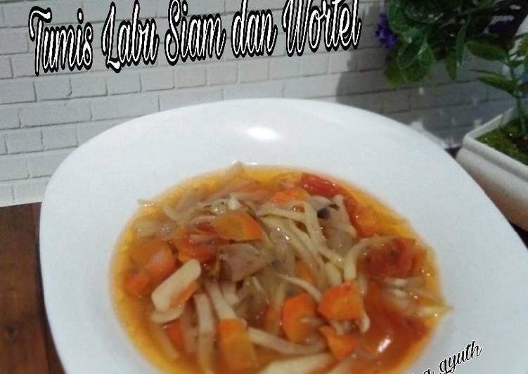 Resep Tumis Labu Siam dan Wortel yang praktis