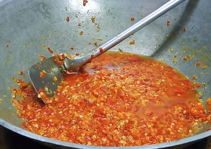 Bagaimana Membuat Sambal Ayam Geprek Anti Gagal