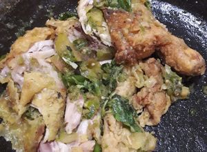 Foto resep Ayam geprek surawung aka kemangi