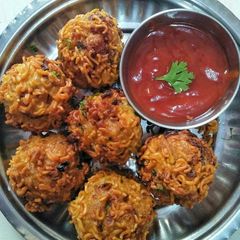 Maggi pakoda recipe A picture of Maggi pakoda recipe.