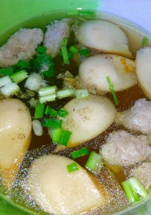 รูปของ ซุปใสสโม้กกี้ไบท์หมูเด้ง