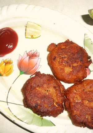 A picture of Soya-alu Tikki| A heathy Appetizer for the Winter ❄️.