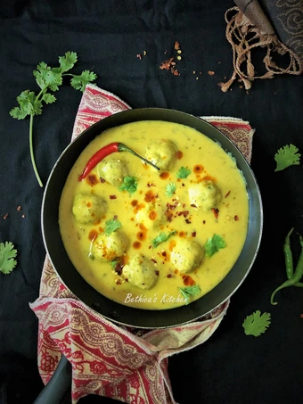Recipe Chicken Kofta Kadhi which So Delicious