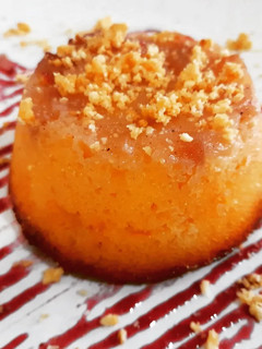 Foto principal de Minibizcochos sin gluten de yogurt con manzana y crema pastelera