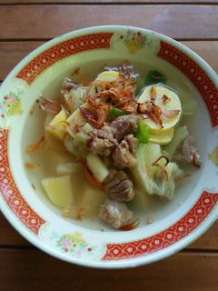 Foto resep Soup daging dan rolade