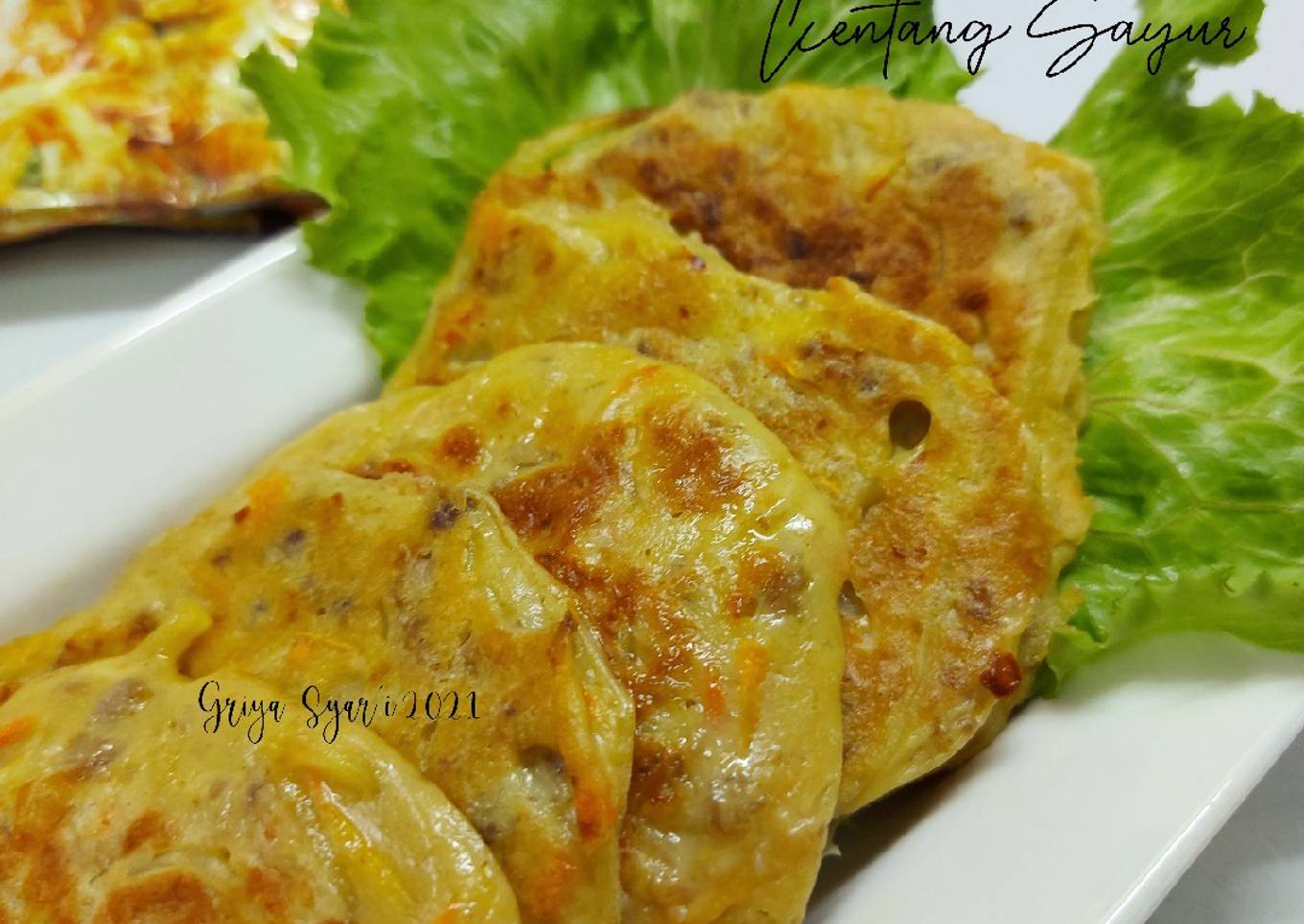 Dadar Kentang Sayur