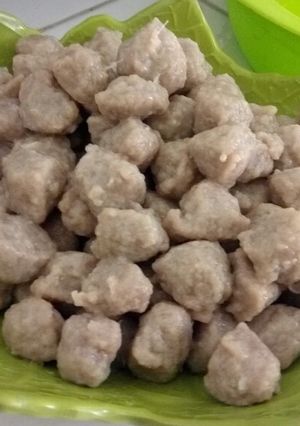 Foto resep Bakso ikan tengiri By Ny. Intan Dwy