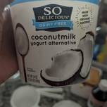 Yogurt de leche de coco