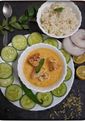 A picture of Fennel paneer.