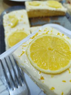 صورة لوصفة كيكة الليمون 🍋
