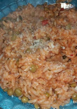 Una foto de Arroz con pollo