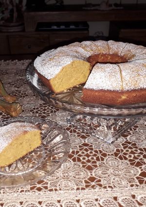 عکسی از دستور کیک کدو حلوایی