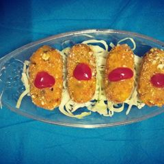 Paneer kabab A picture of Paneer kabab.
