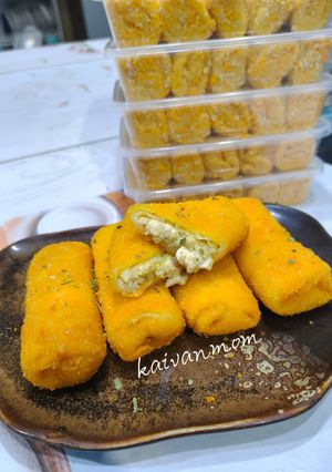 Foto resep Risoles Chicken Carbonara