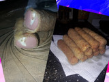 Salchichas rebozadas 🤤 OPCIÓN 1