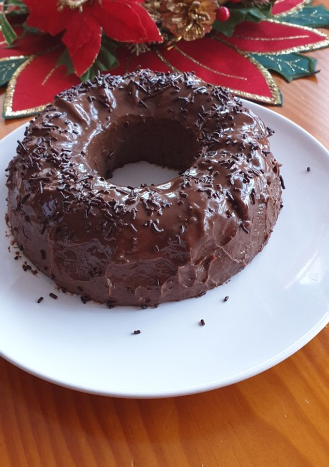 Una foto de Pudin de roscón sin horno