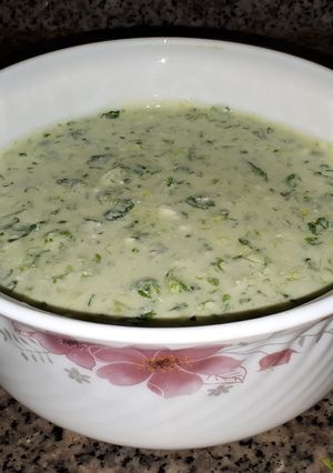 صورة لوصفة طريقة عمل اللبن وخس بدل اللبن وخيار😋