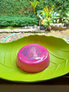 Foto resep MPASI snack 🌞 Puding Naga Biskuit