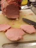 3 en una ((tarde), jamón hibrido navideño, panes borombombón y wigos también hibrido)