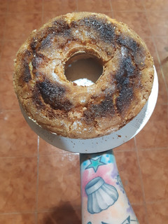 Una foto de Budín de pera