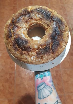 Una foto de Budín de pera