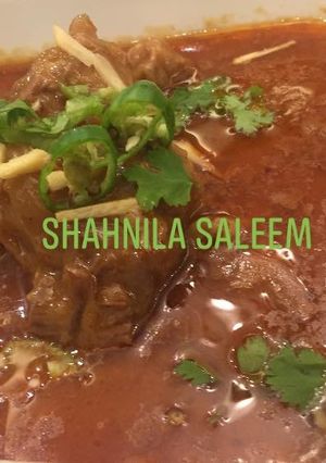 A picture of Beef nihari.