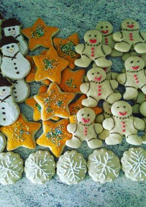 Una foto de Cookies de jengibre y canela