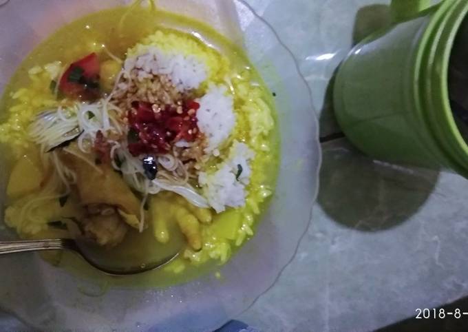 Soto tulangan ayam (ngga langu)