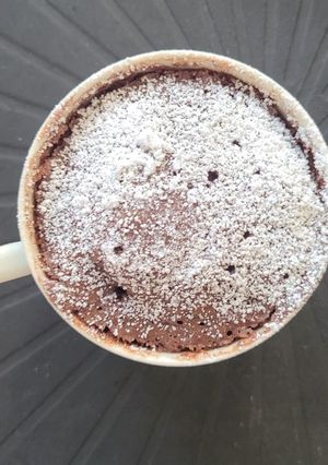 صورة لوصفة Mug cake ماج كيك أو كيكة المكروويف كيكة الدقيقة
