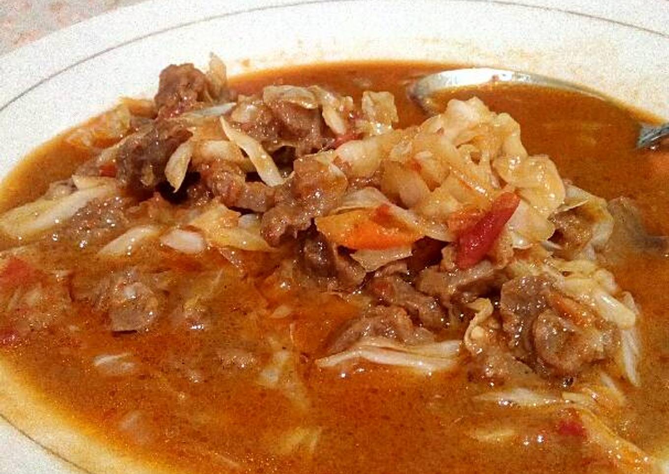 Tongseng Kambing Pedaz