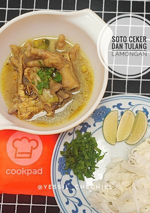 Foto resep Soto Ceker dan Tulang Lamongan