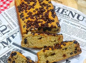 Foto resep Oatmeal Banana Bread Gluten Free, Panggang Oven Cemilan Diet