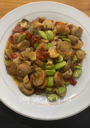Foto resep Oseng jamur pete