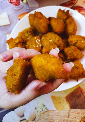 A picture of Banana Fritters.