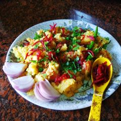 A picture of Upma.