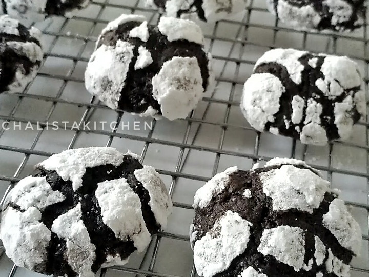 Resep Brownie Crinkle Cookies yang Lezat Sekali
