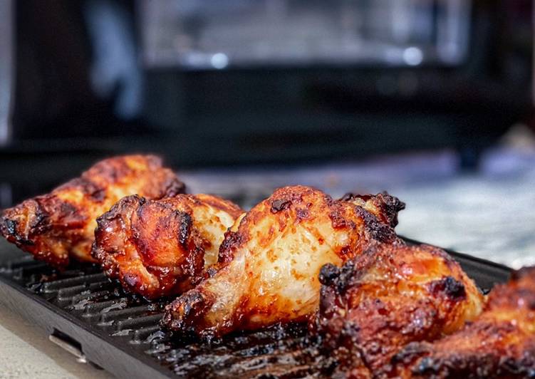 Langkah Langkah Memasak Chicken Wing Gulapong Bakar Air Fryer yang Praktis