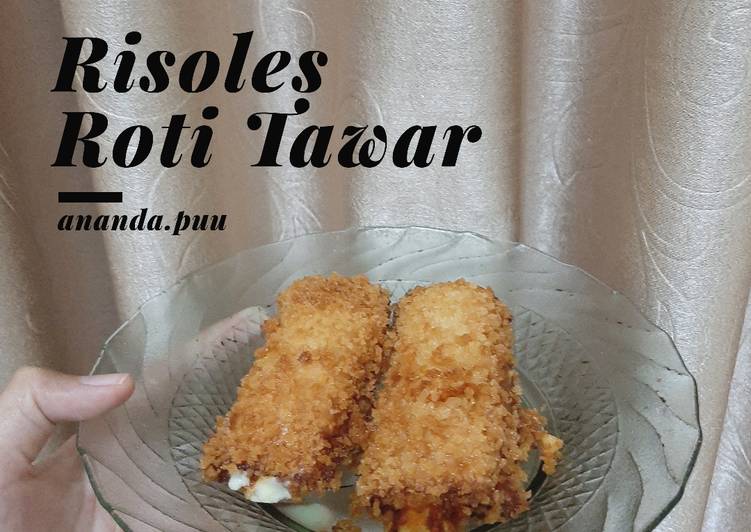 Cara Membuat Risoles Roti Tawar, Menggugah Selera