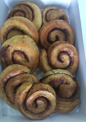 A picture of This is cinnamon roll.