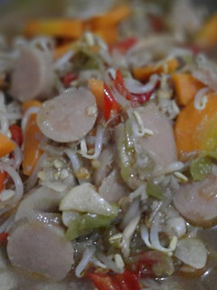 Foto resep Oseng jamur taoge saus teriyaki