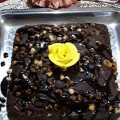 A picture of Wheat and Ragi Chocolate Cake.