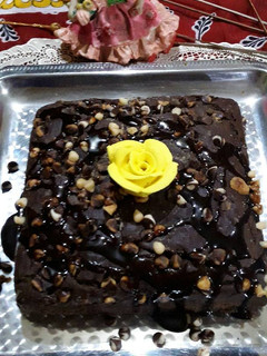 A picture of Wheat and Ragi Chocolate Cake.