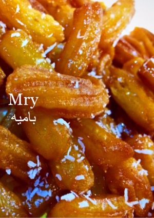 عکسی از دستور بامیه خونگی