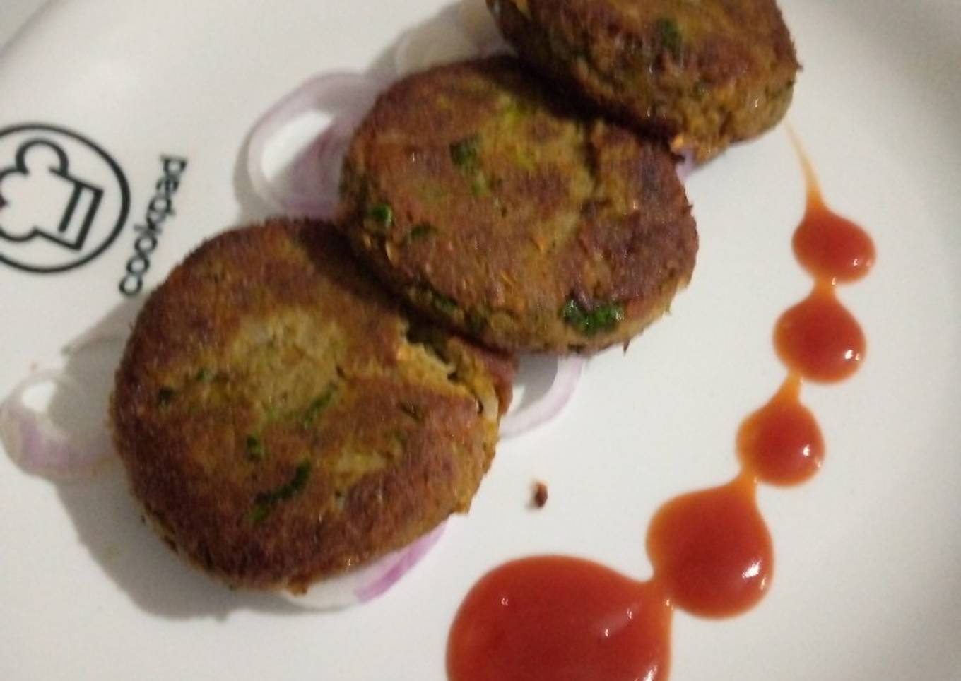 Turai k chilkon k Shami kababs