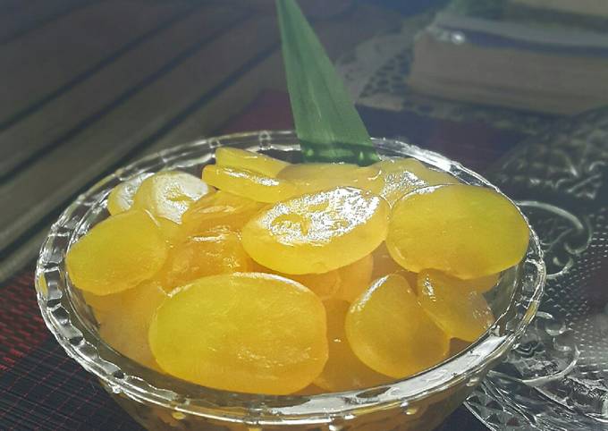 Manisan Kolang-Kaling Rasa Lemon