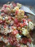 Cavolfiore gratinato al forno alla siciliana