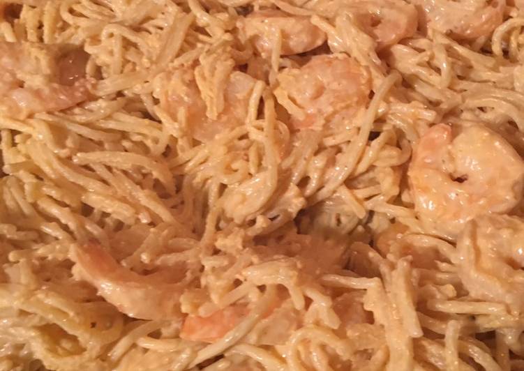 C mo Hacer Spaghetti Con Crema Chipotle Y Camarones Sabroso Recetas 