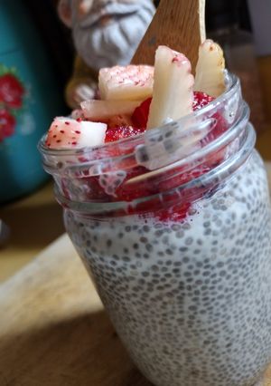 A picture of Chia pudding.