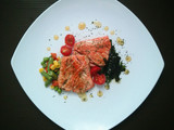Salmon with Korean Rice Syrup