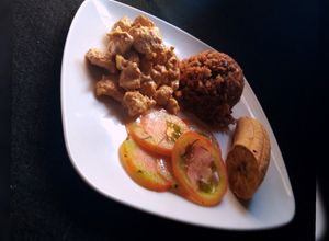 Una foto de Un exquisito arroz con supercoco este dulce qué va de generación